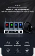 Bộ Tally intercom không dây  NAYA BS340 - Set 8
