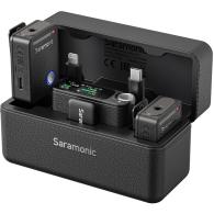 Micro Saramonic Ultra 2 phát 1 thu cho máy ảnh, máy quay và điện thoại di động