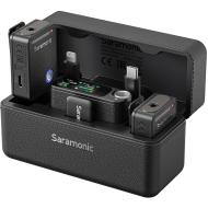 Micro Saramonic Ultra 2 phát 1 thu cho máy ảnh, máy quay và điện thoại di động